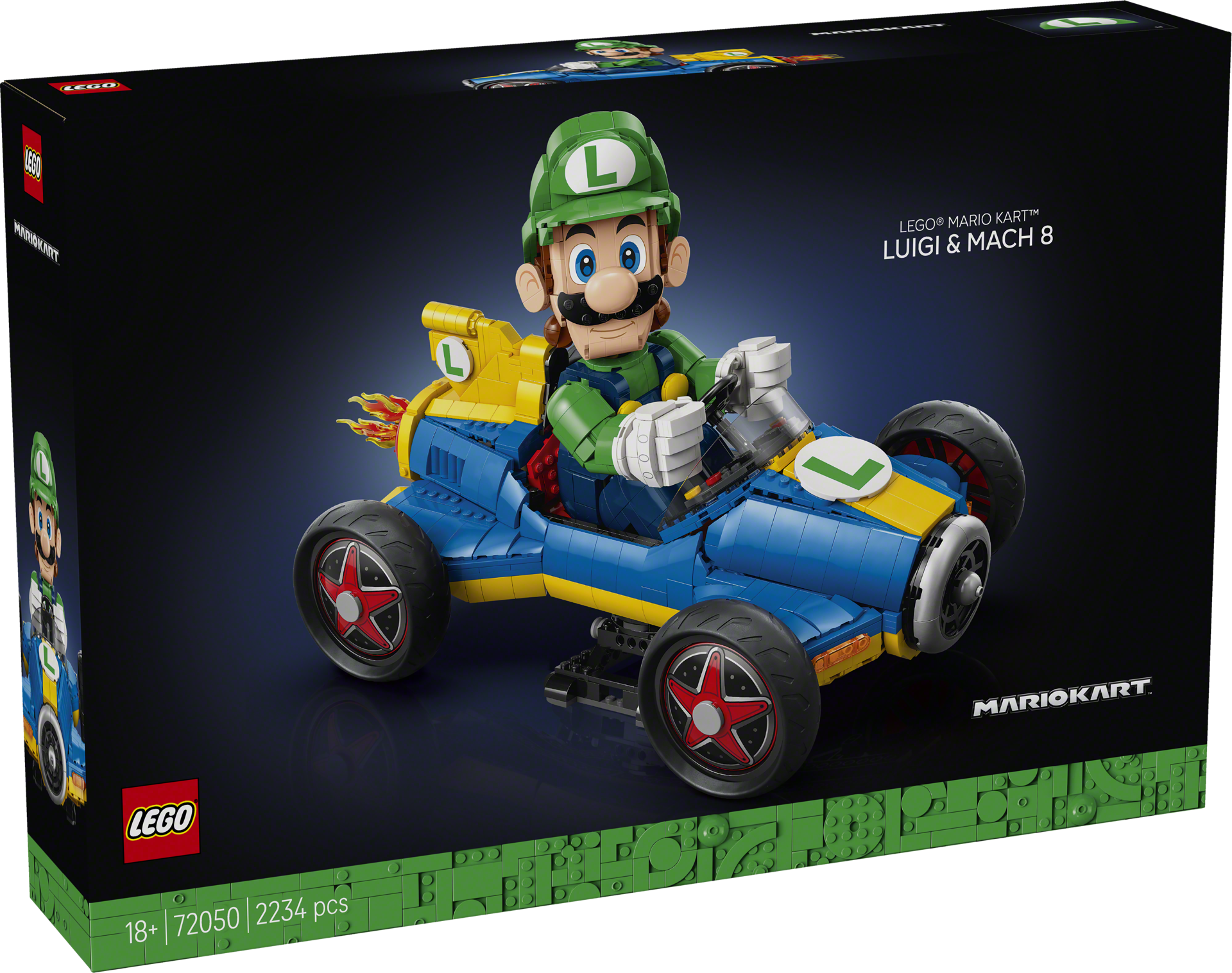 LEGO Mario Kart 72050 Luigi Mach 8 5