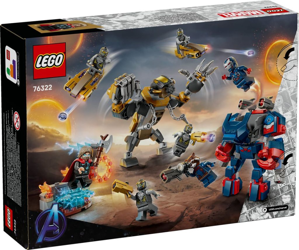 LEGO Marvel LEGO Marvel 76322 Avengers Endgame Thor vs. Chitauri box back 1024x859