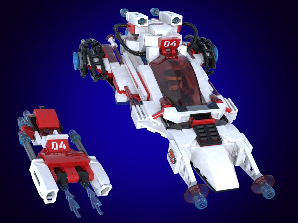lego Bricklink designer program series 2 FireStar Suppressor 2 1024x768
