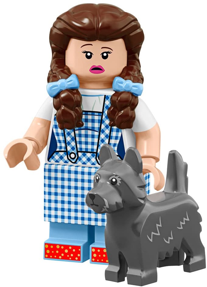 71023 10 Dorothy Gale and Toto Collectible Minifigures