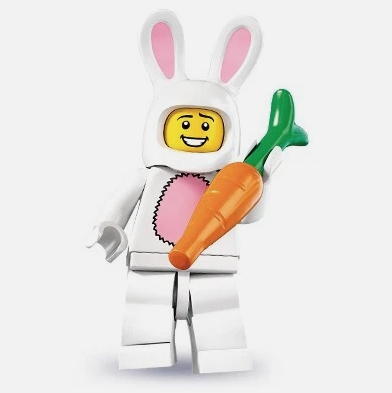 LEGO 8831 Minifigures Series 7 Bunny Suit Guy 1