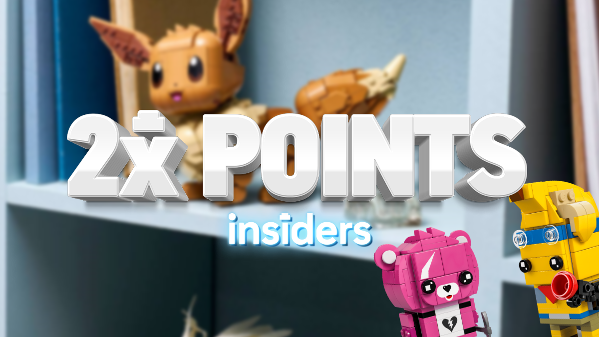 Double LEGO points on 2026 Pokémon and Art sets, plus Fortnite GWP returns