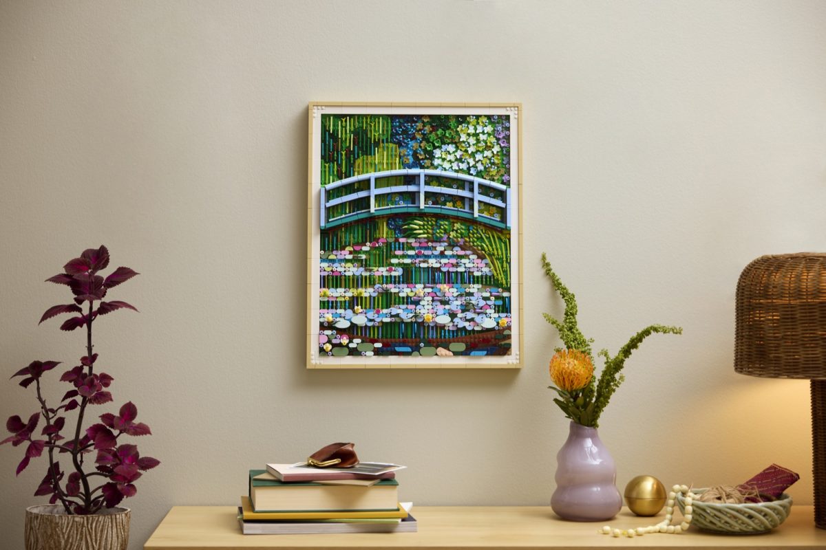 LEGO Art 31220 Claude Monet – Bridge over a Pond of Water Lilies 16 1200x800