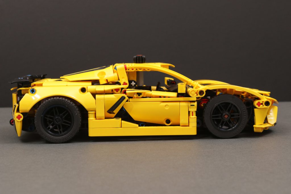 LEGO Technic 42205 Chevrolet Corvette Stingray 42204 Fast and Furious Toyota Supra MK4 and 42203 Tipping Dump Truck reviews 20 1024x683