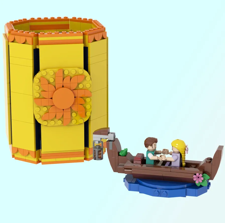 LEGO Ideas disney 100 challenge tangled lantern