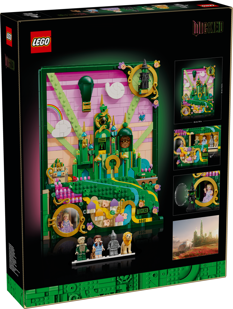 LEGO Wicked 75685 Emerald City Wall Art 2 772x1024