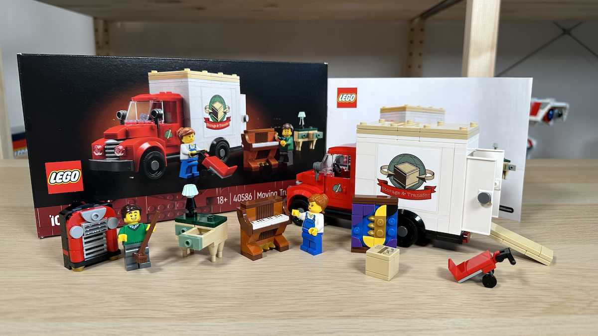 LEGO Icons 40586 Moving Truck gift-with-purchase review