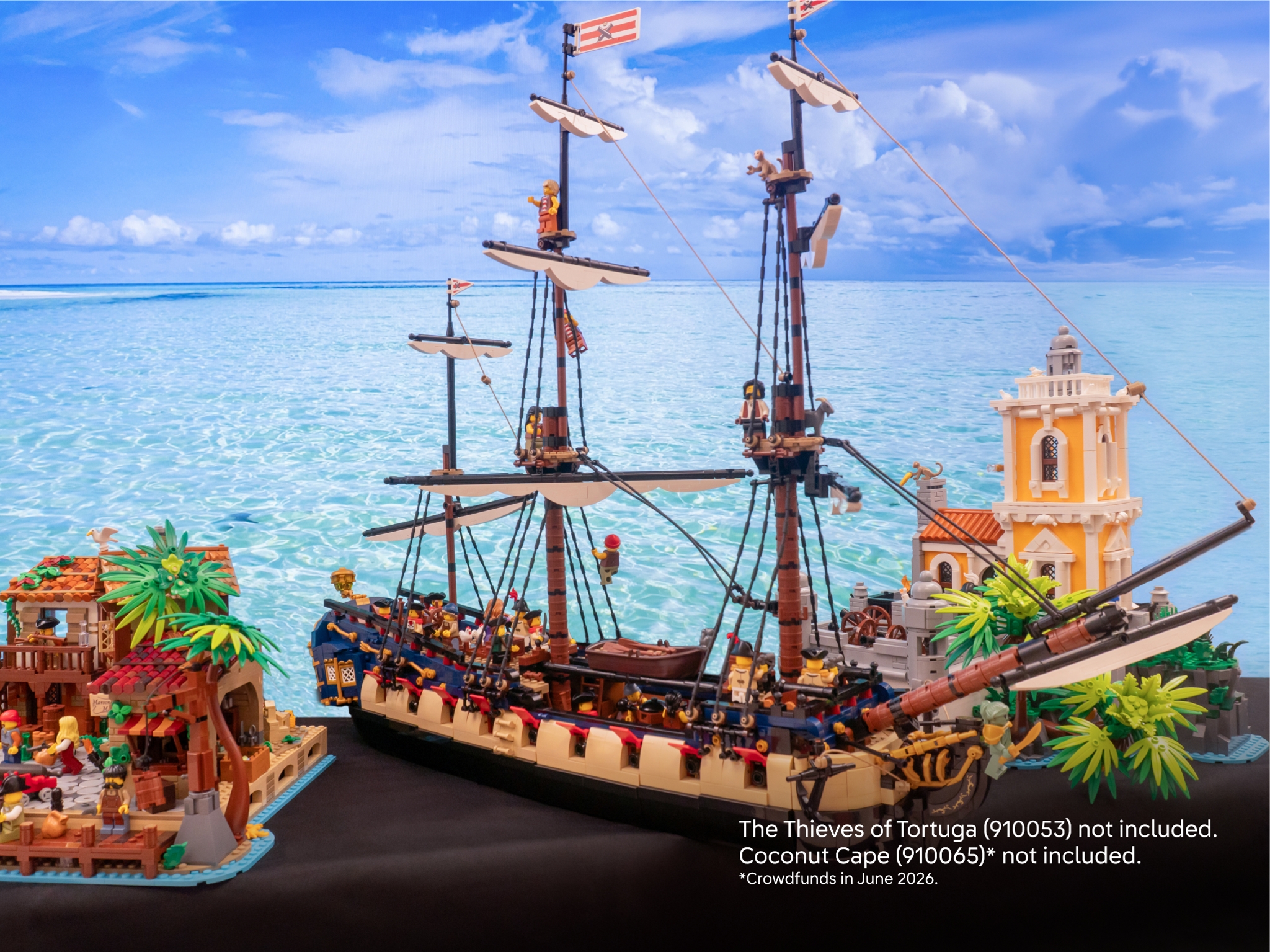 lego bricklink series 7 privateer frigate fortuna coconut cape thieves of tortuga