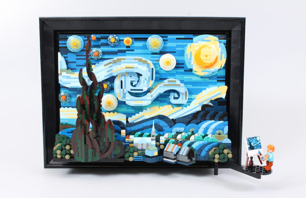 LEGO Ideas 21333 The Starry Night review 3 1024x661