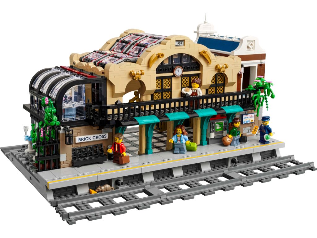 LEGO BrickLink Designer Program Series 2 Brick Cross Train Station 2 1024x768