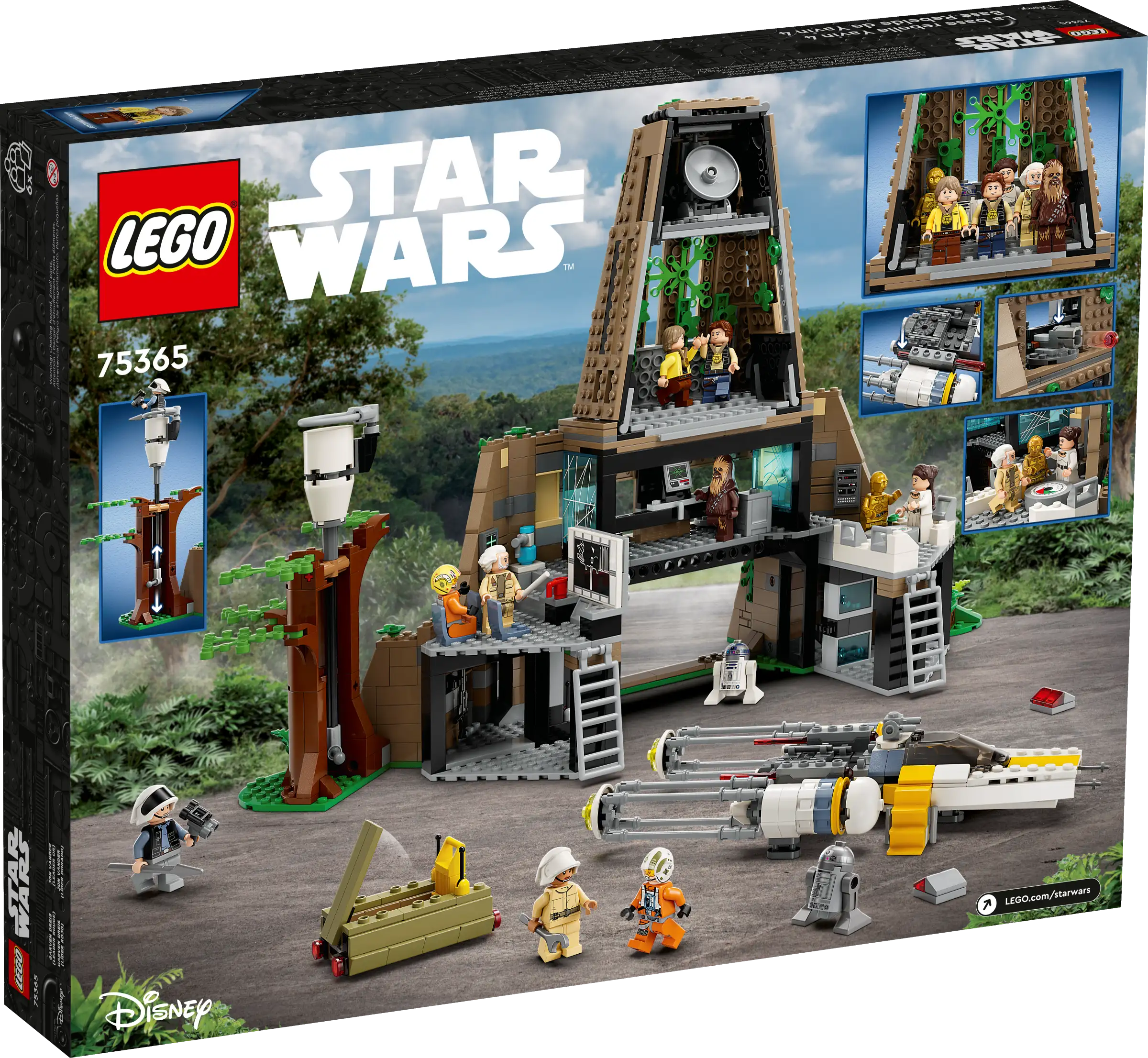 LEGO Star Wars 75365 Yavin IV Rebel Base 09