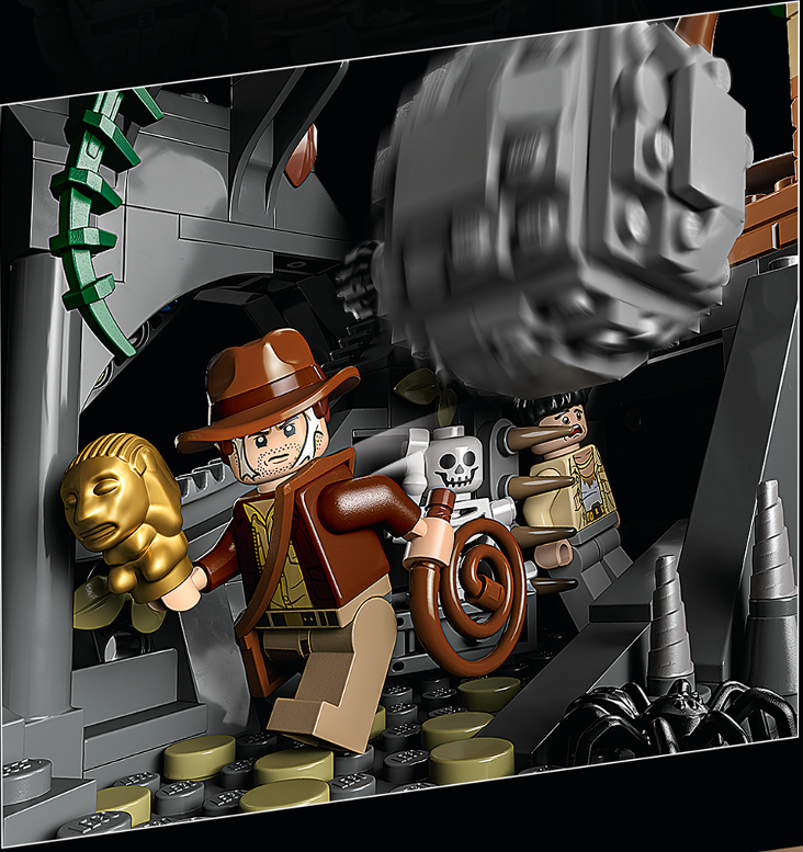 LEGO Indiana Jones 77015 Temple of the golden idol boulder