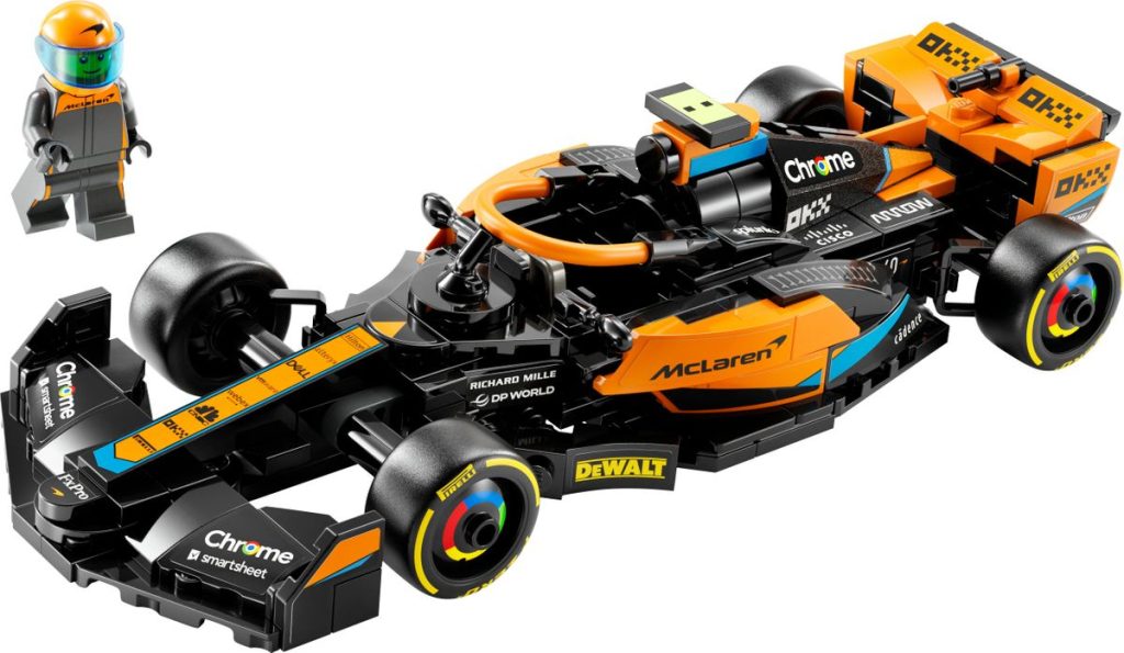 LEGO Speed Champions 76919 2023 McLaren Formula 1 Car 02 1024x595