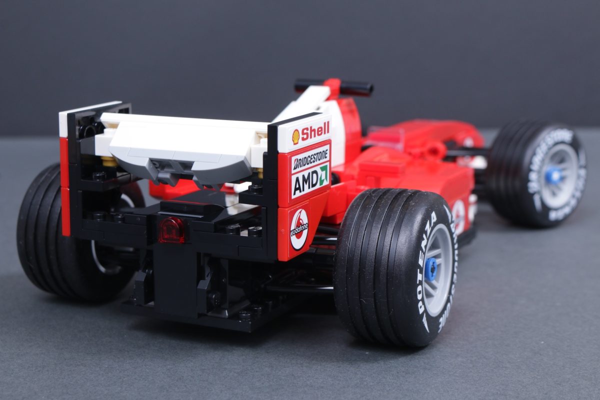 LEGO Icons Ferrari 11375 F2004 Michael Schumacher review 11 1200x800
