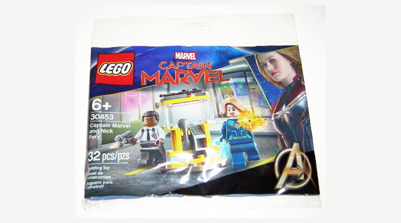 LEGO Marvel 30453 Captain Marvel and Nick Fury found at Wal*Mart