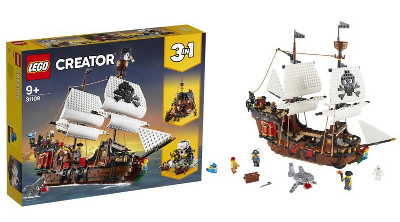 LEGO Creator 31109 Pirate Ship revealed