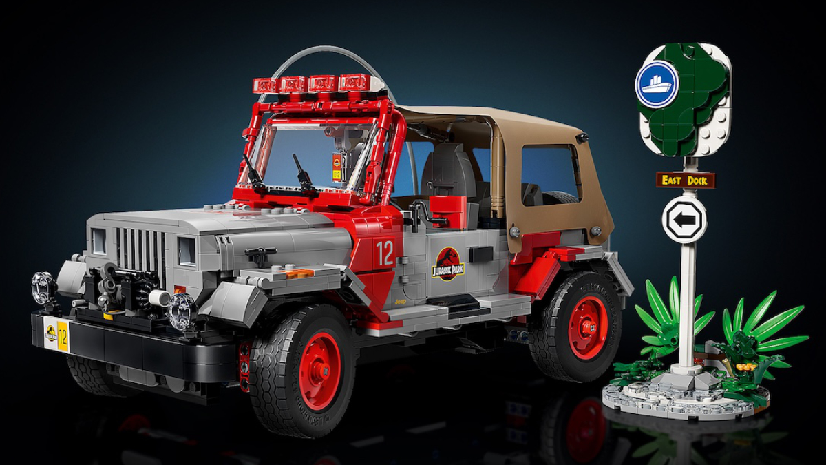 LEGO Jurassic Park Jeep Wrangler continues the theme’s dino DNA