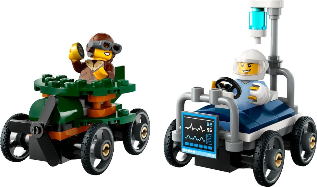 LEGO City 60459 Aeroplane vs. Hospital Bed 2 1024x604