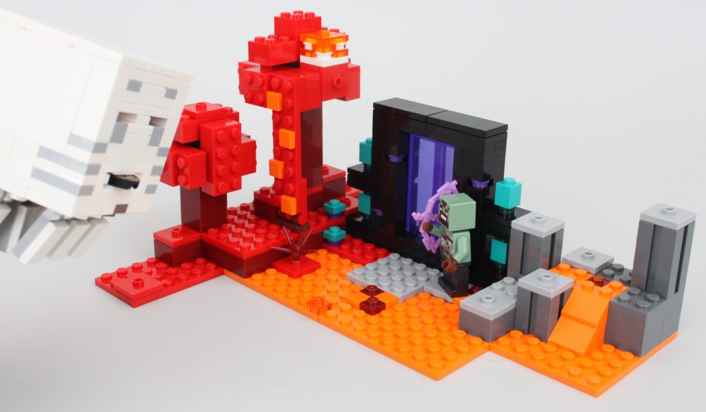 LEGO Minecraft 21255 The Nether Portal Ambush review 15 1024x598