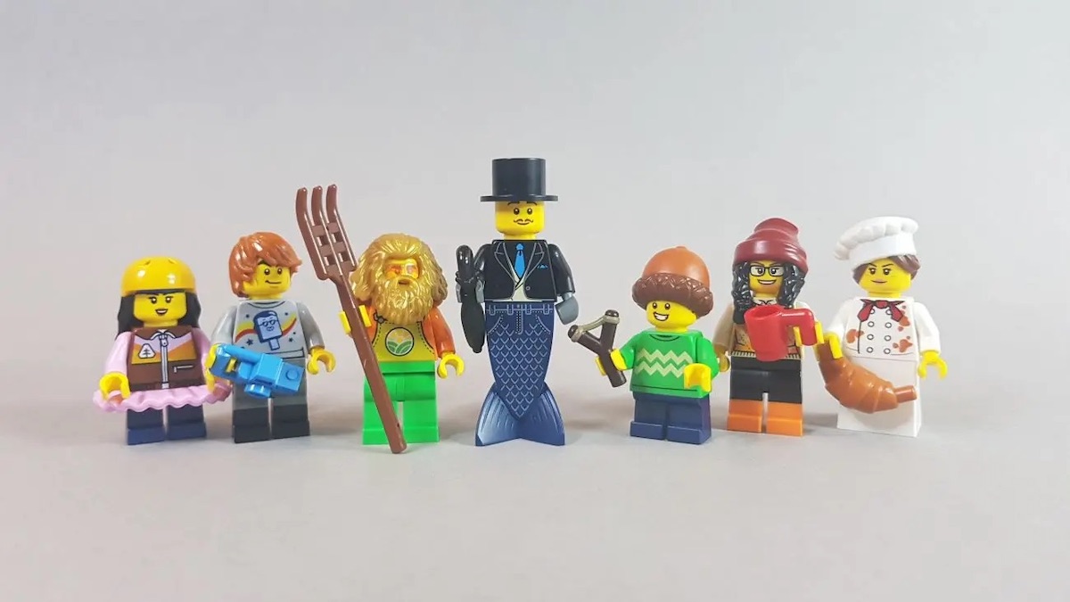 New LEGO Build a Minifigure options for October