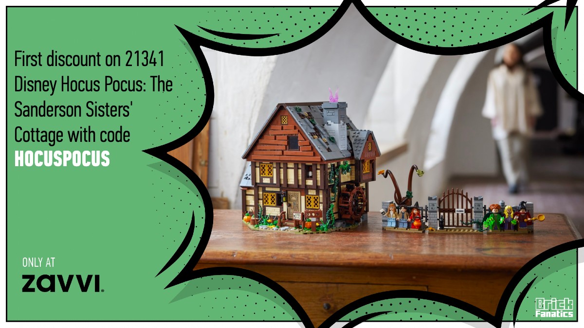 Spooky discount on brand-new release LEGO Ideas 21341 Disney Hocus Pocus set