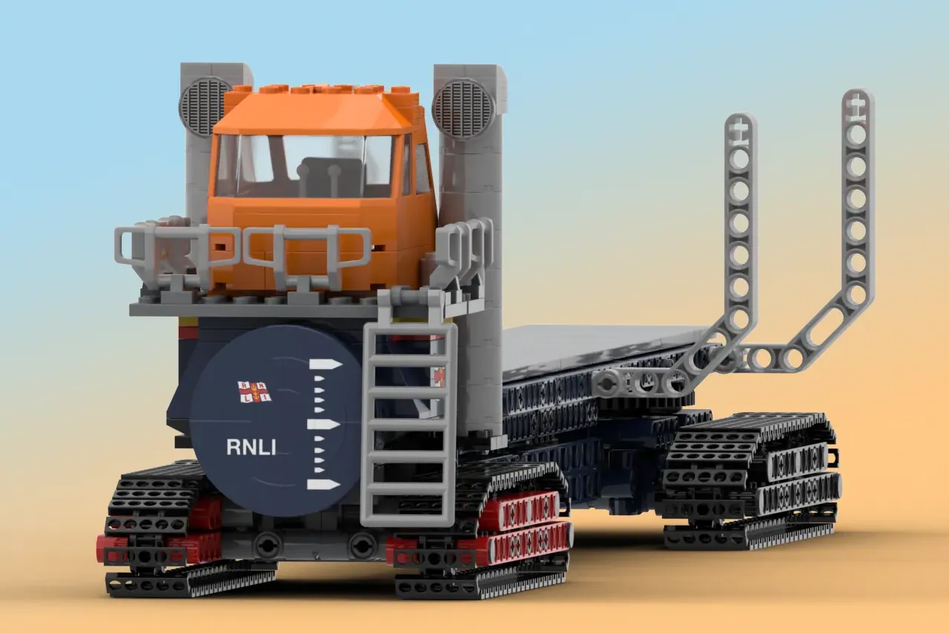 LEGO Ideas of RNLI Shannon Class Lifeboat 4