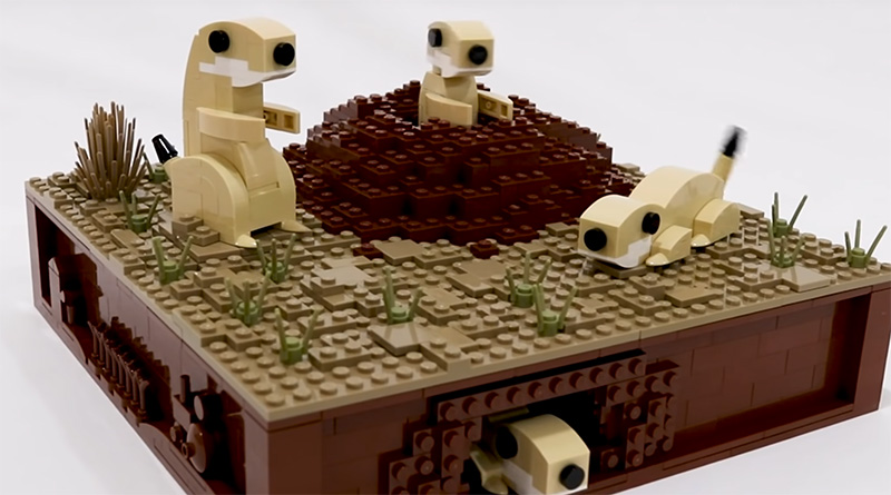 How to build a kinetic LEGO model