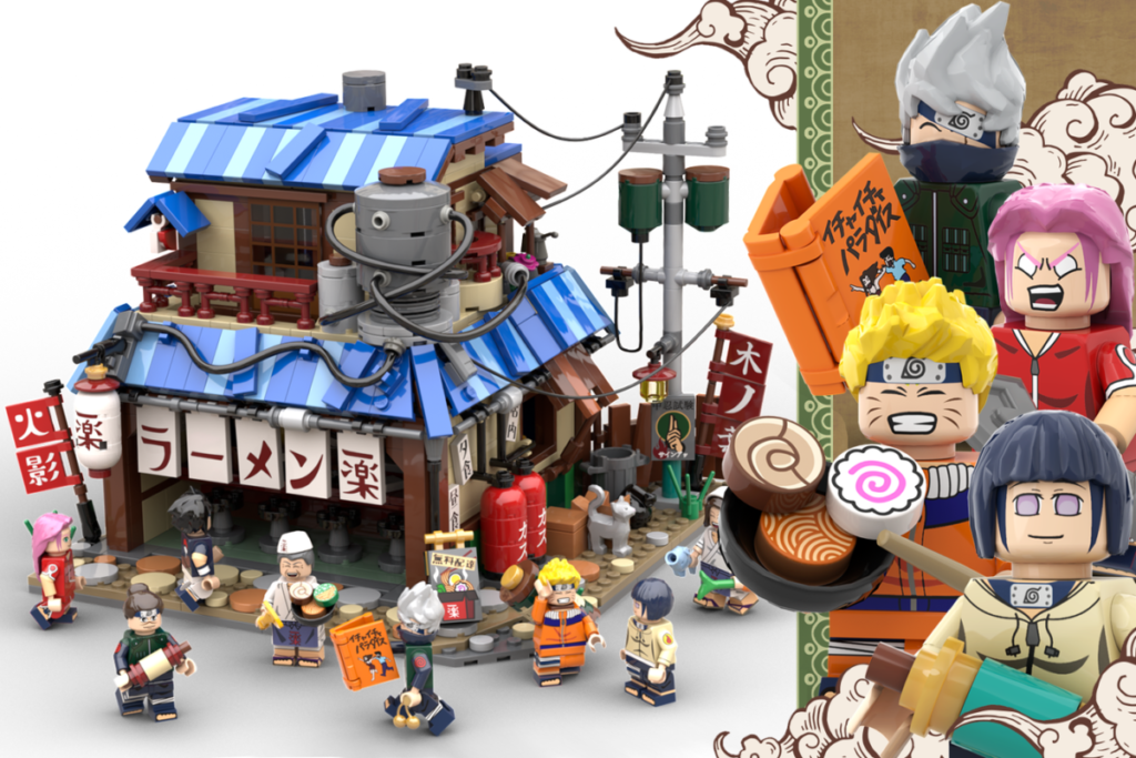 LEGO Ideas Naruto Ichiraku Ramen Shop 20th anniversary 1 1024x683