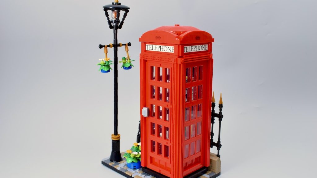 LEGO Ideas 21347 Red London Telephone Box review featured 1024x576
