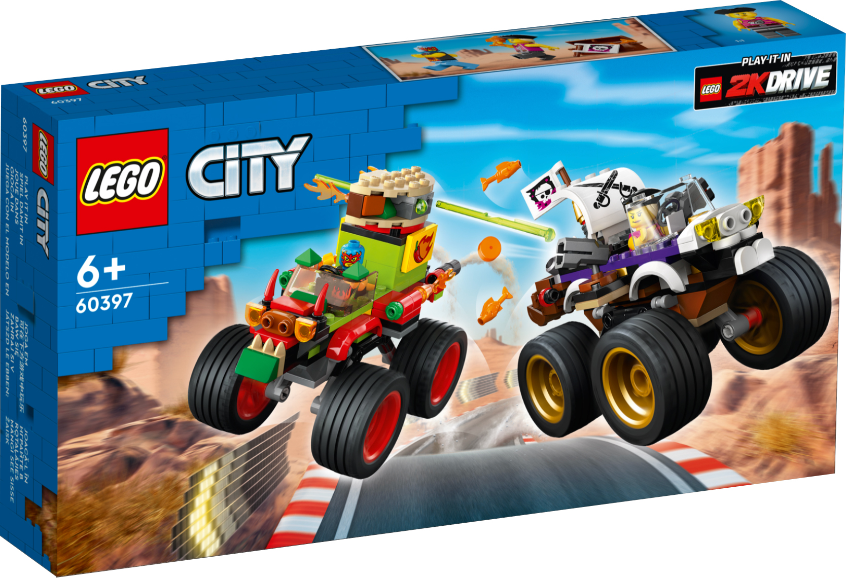 LEGO City 60397 Monster Truck Race 1