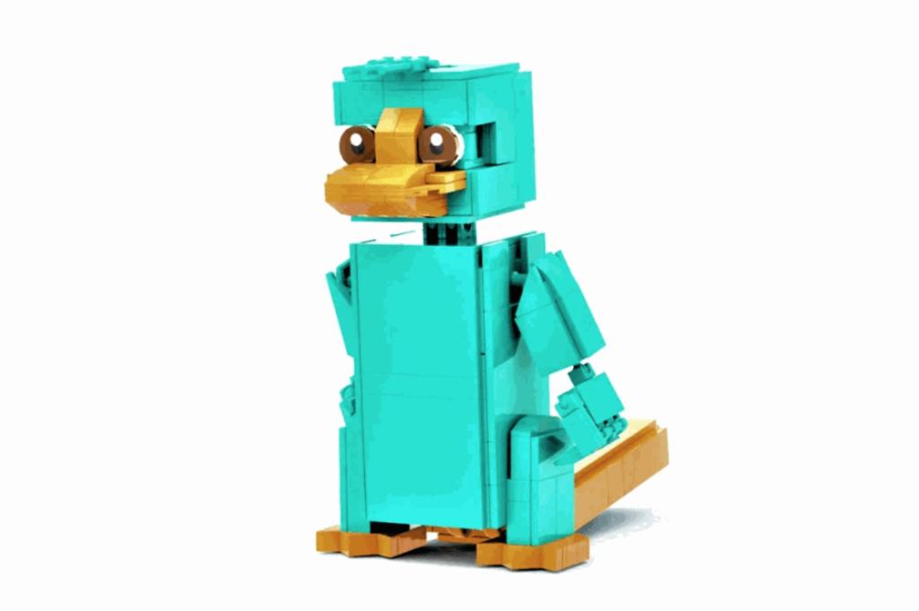 LEGO Ideas Disneys Phineas and Ferb Perry the Platypus Agent P 8 1024x681