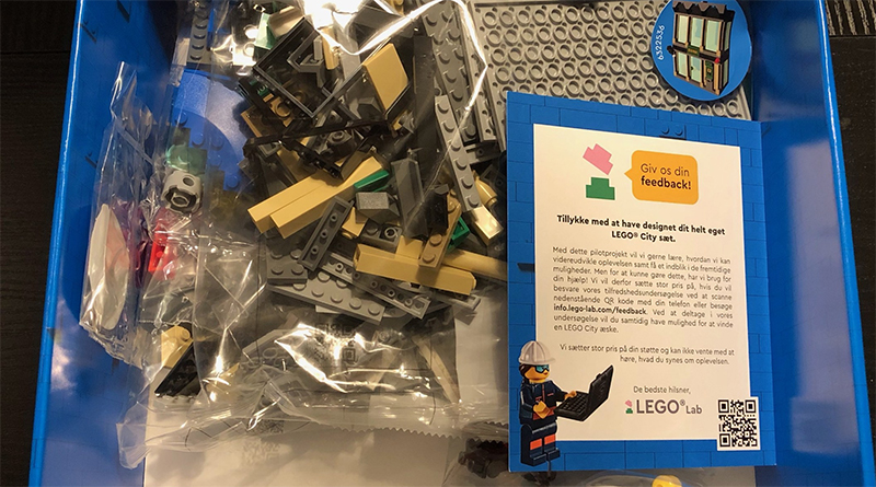 Design your own LEGO City set unboxed