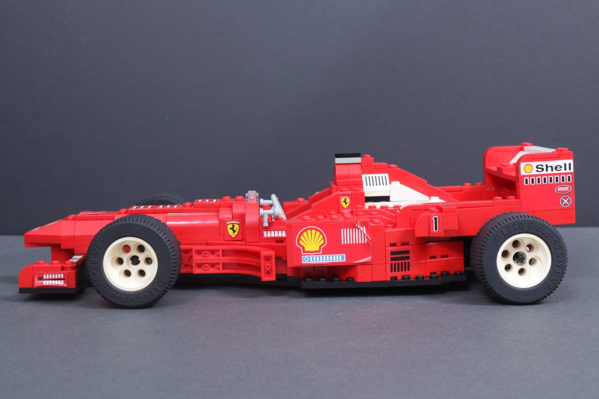 LEGO Icons Ferrari 11375 F2004 Michael Schumacher 2556 Ferrari Formula 1 Racing Car comparison 5 1200x800