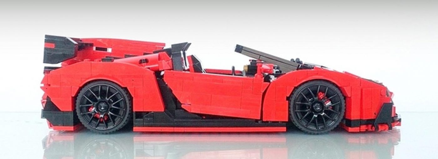 Lamborghini Veneno Roadster achieves 10,000 LEGO Ideas votes