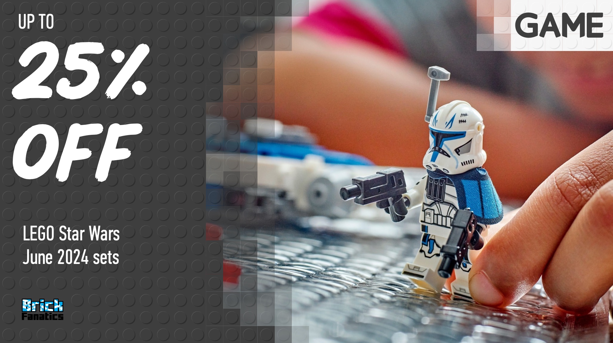 Early discounts on LEGO Star Wars June wave at GAME