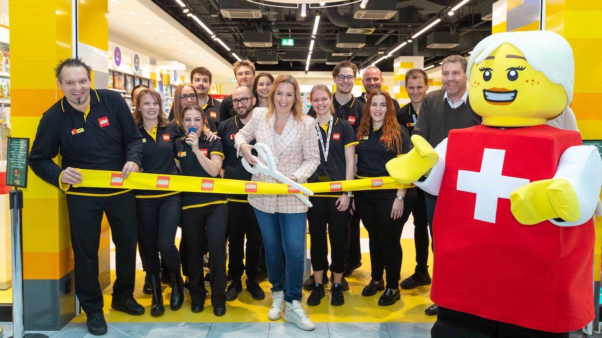 Peek inside Switzerland's first LEGO Store