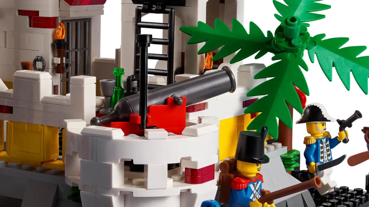 LEGO Icons 10320 Eldorado Fortress working cannon featured