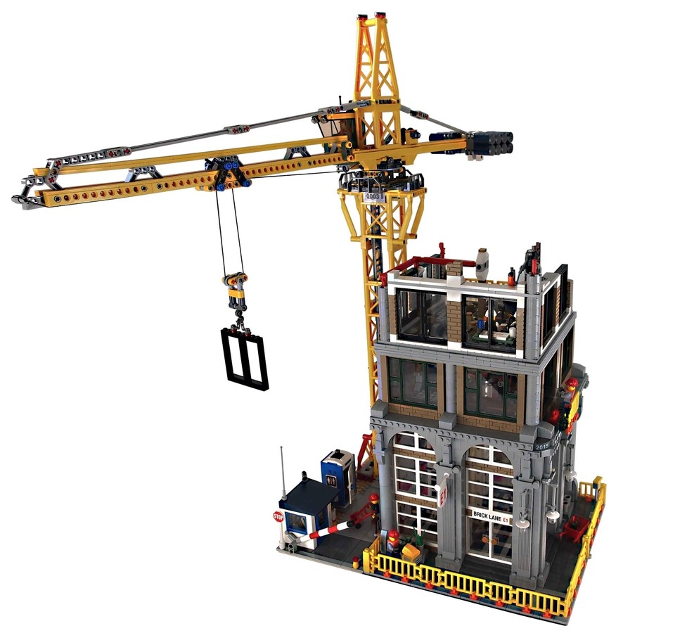 BrickLink Designer Program Modular Construction Site
