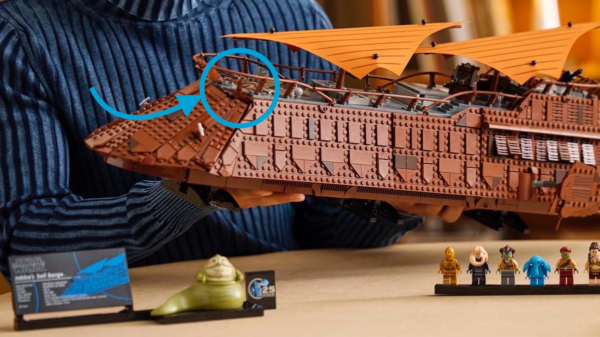 LEGO has prepared its customer service team for calls about Jabba’s Sail Barge