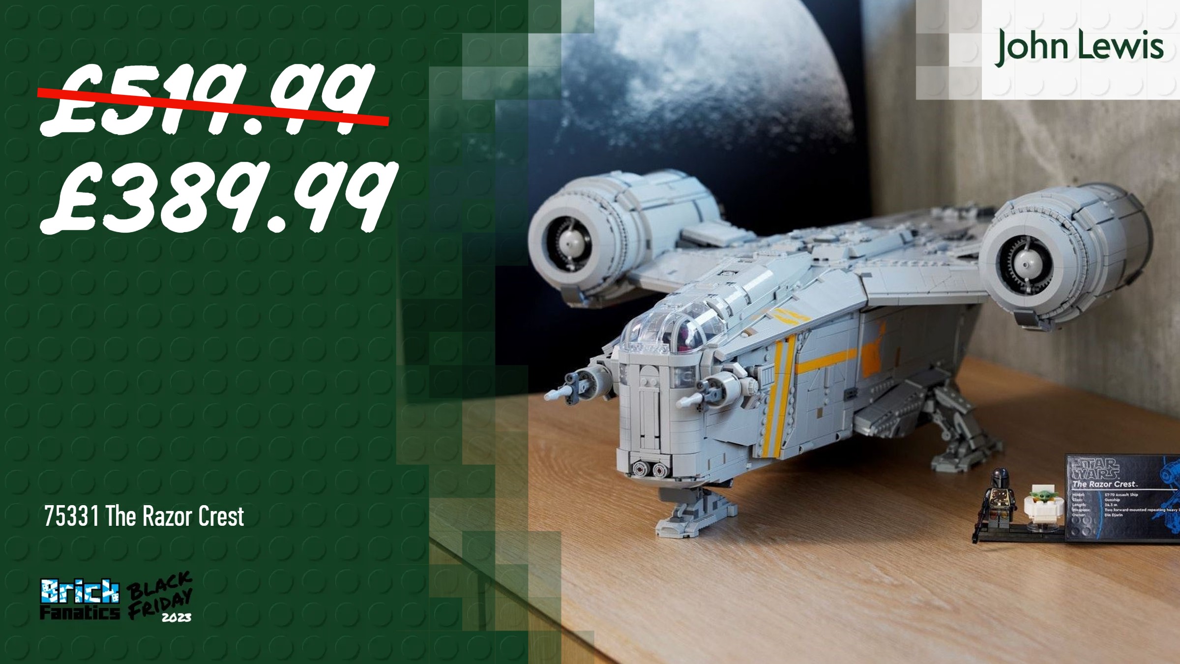 Best price yet on LEGO Star Wars UCS Razor Crest