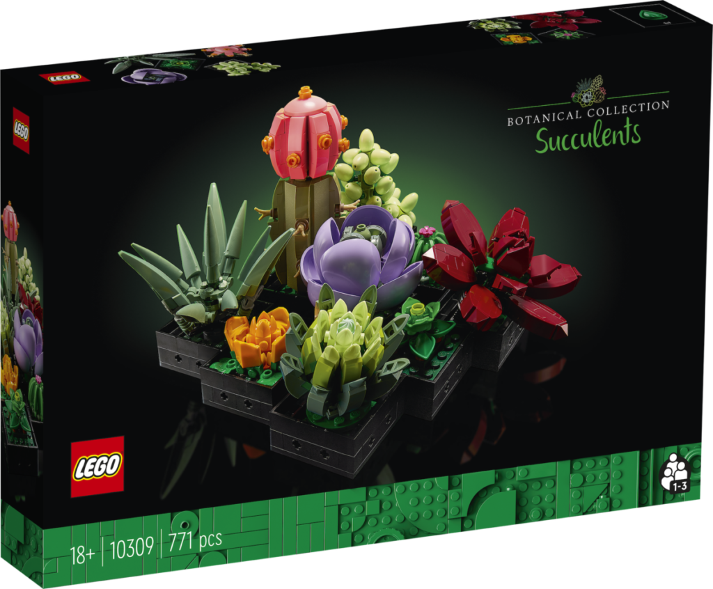 LEGO Creator Expert Botanical Collection 10309 Succulents 1 1024x846
