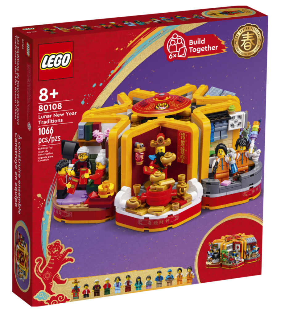 LEGO Chinese New Year 80108 Lunar New Year Traditions box