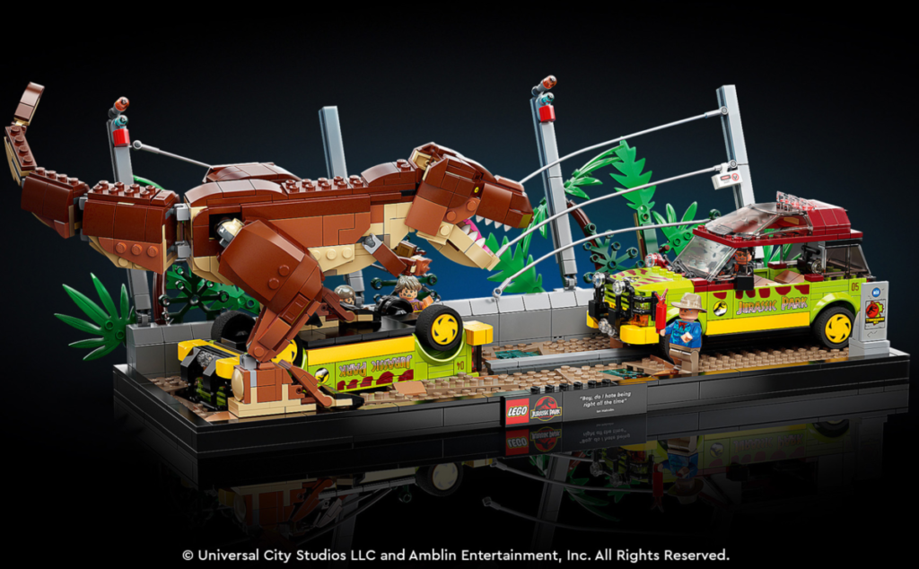 LEGO 76956 Jurassic Park T.Rex Breakout new angle 2 1024x634