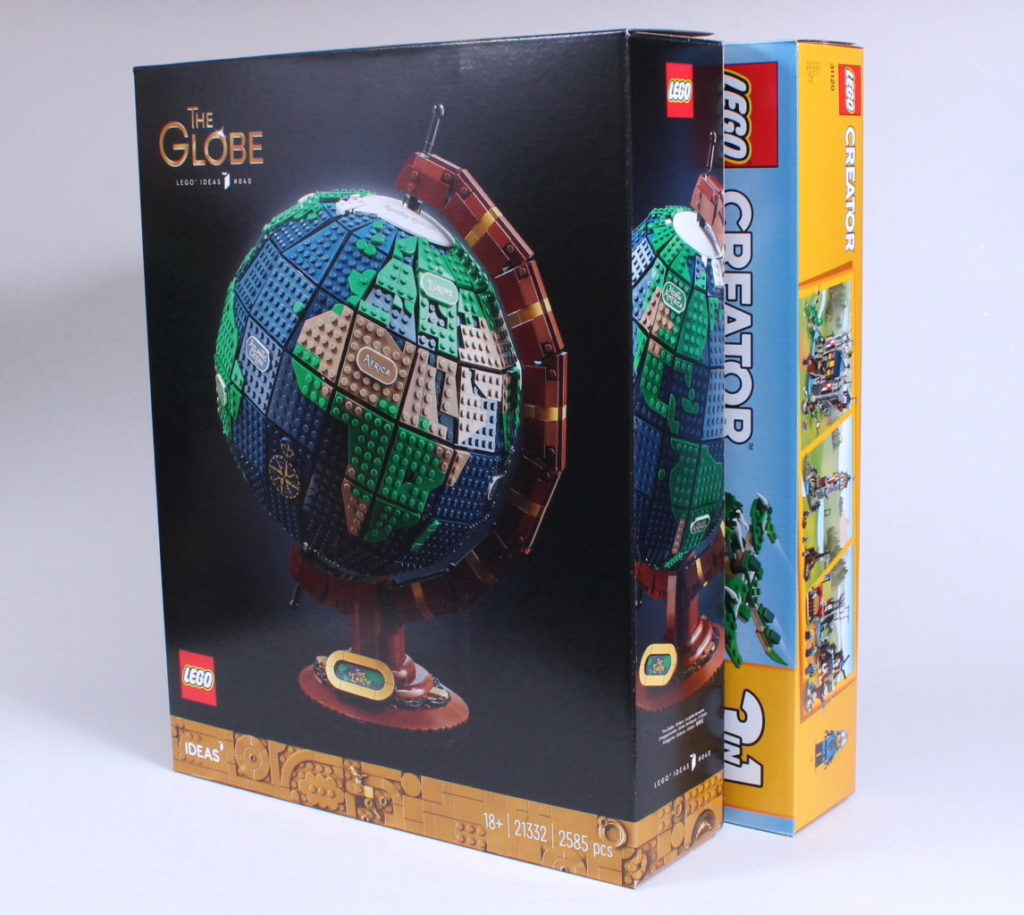 LEGO Ideas 21332 The Globe box comparison 1 1024x915