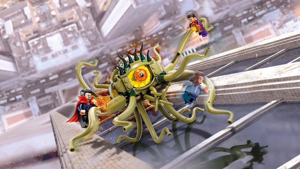 LEGO Marvel Doctor Strange in the Multiverse of Madness 76205 Gargantos Showdown featured 1024x576