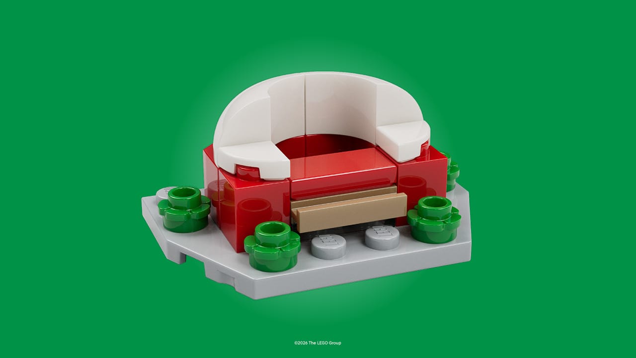 lego make and take football stadium